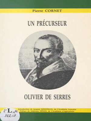 cover image of Un précurseur, Olivier de Serres